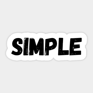 Simple T-shirt, Minimalist T-shirt, Minimalist Shirt, Simple Shirt, Minimal Lifestyle, Rave Culture, Gift for Minimalist People, Simple Sticker